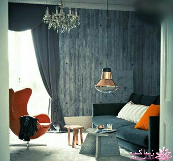 ترکیب های رنگی دکوراسیون منزل در پرده، فرش و مبل 